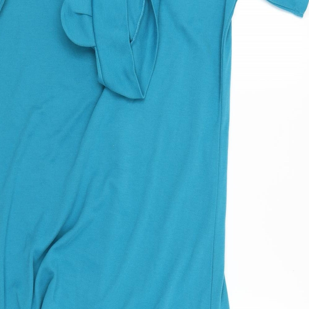 Alpha flat Womens Blue   Jumper Dress  Size 3XL