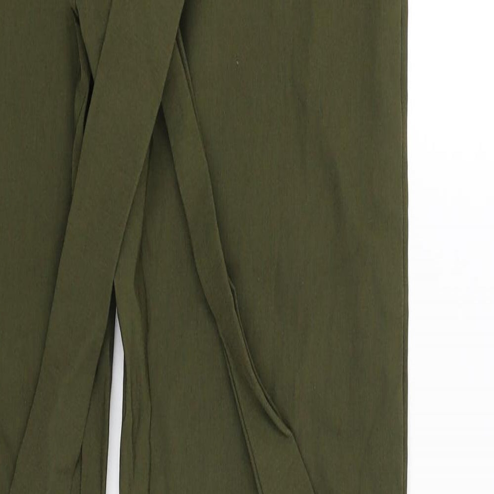 I SAW IT FIRST Womens Green   Capri Trousers Size 8 L33 in