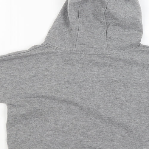 F&F Girls Grey   Pullover Hoodie Size 5-6 Years