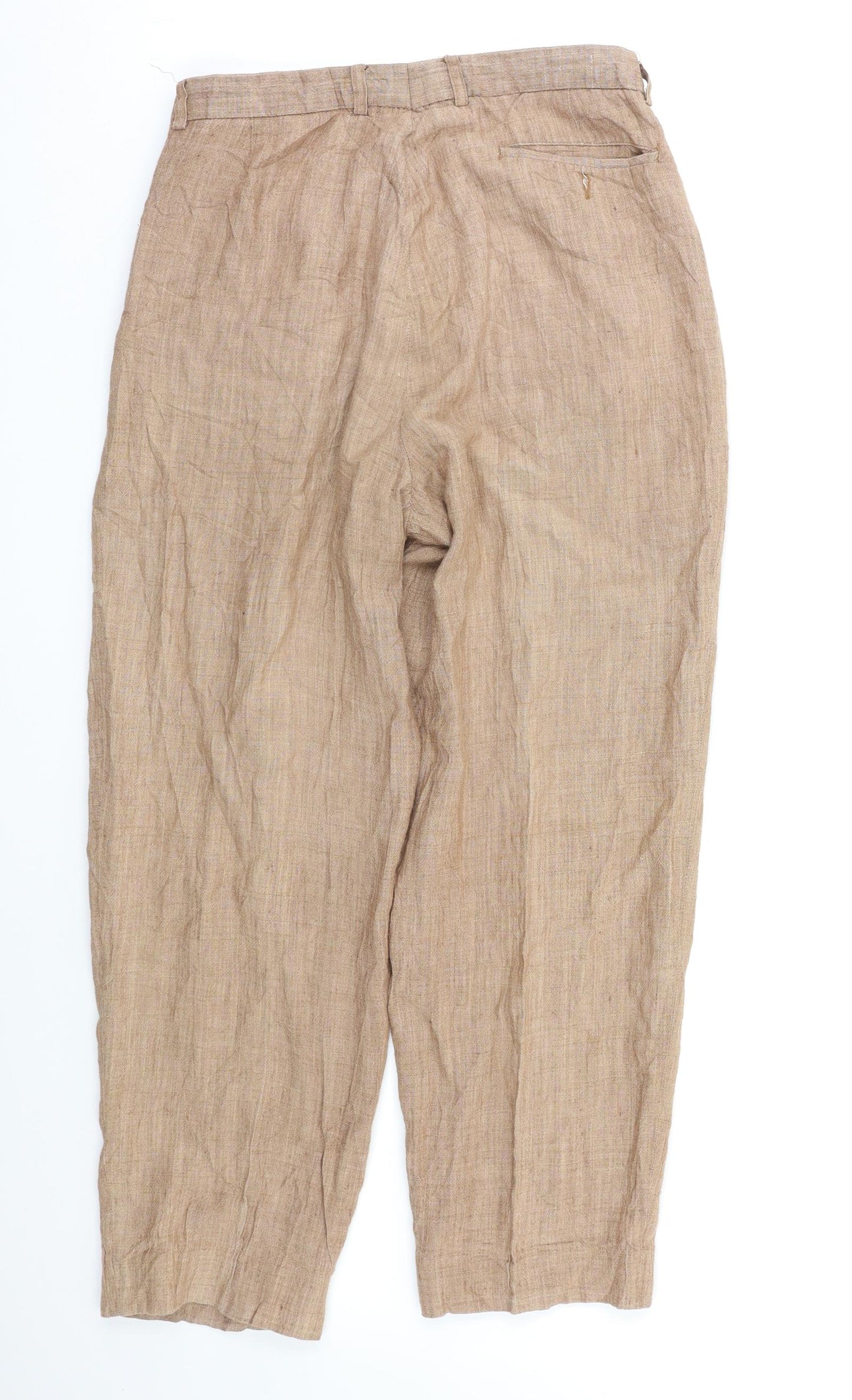 Preworn Womens Beige   Trousers  Size 10 L26 in