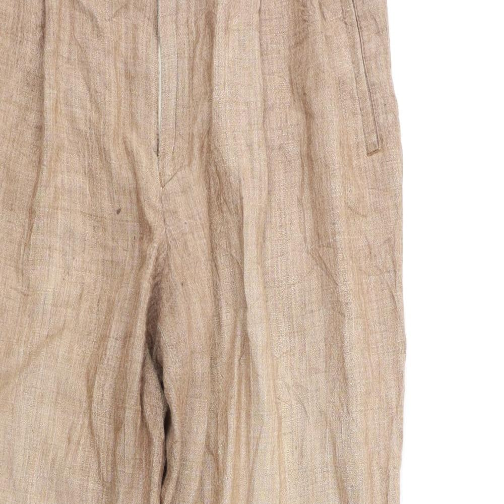 Preworn Womens Beige   Trousers  Size 10 L26 in