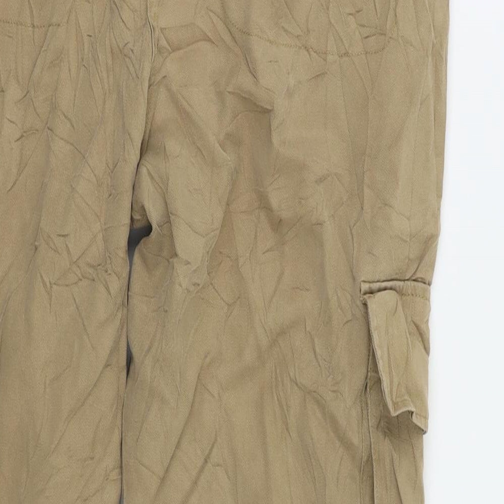 Autograph Womens Beige   Trousers  Size 12 L26 in