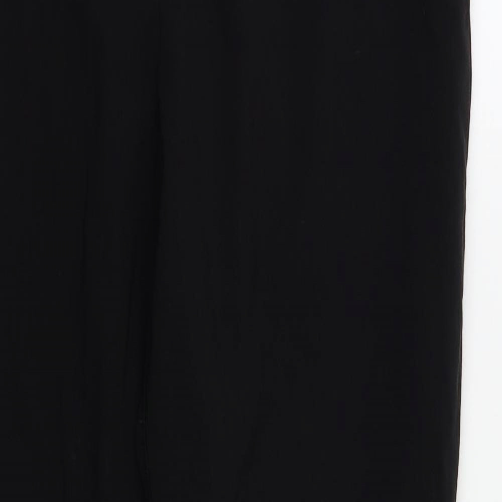 Papaya Womens Black   Trousers  Size 16 L28 in