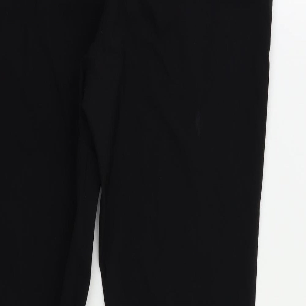 Papaya Womens Black   Trousers  Size 16 L28 in