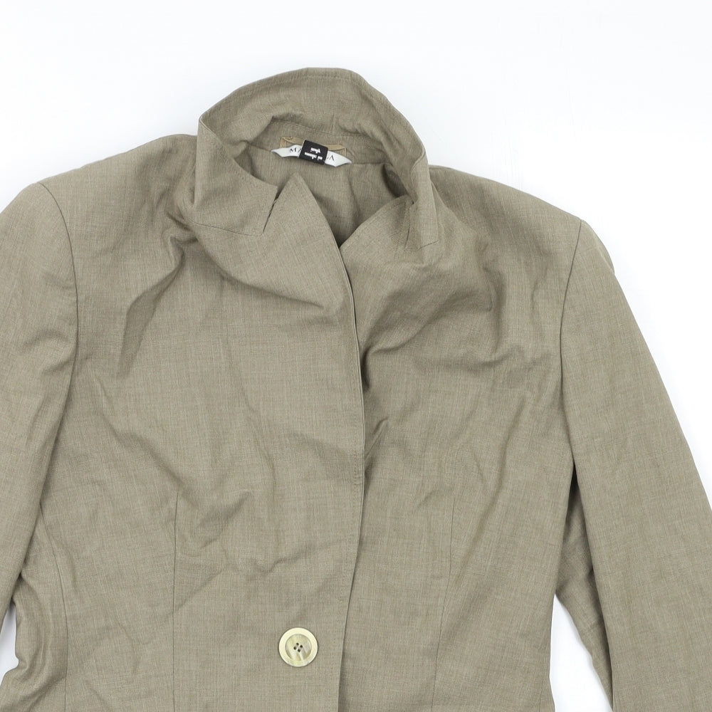 Marella Womens Beige   Jacket Blazer Size 10