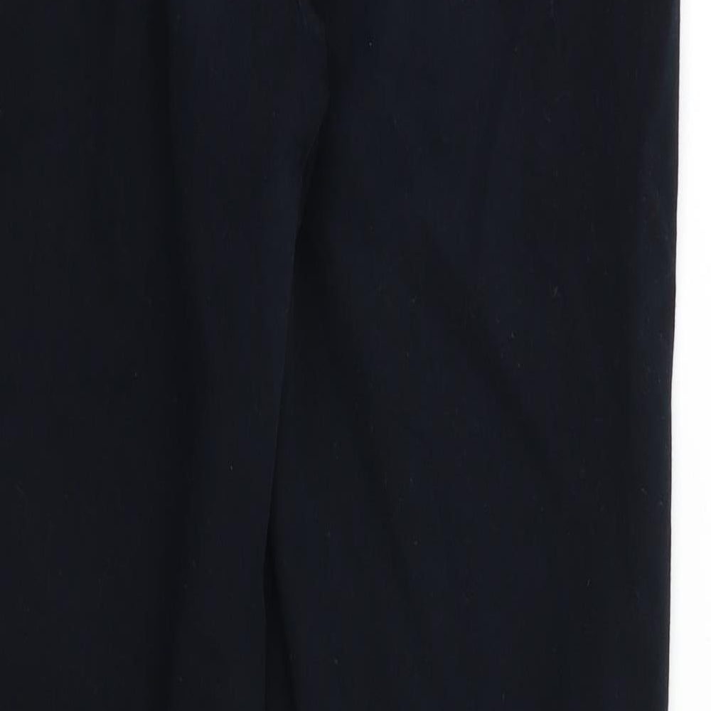 M&S Womens Black   Bootcut Jeans Size 14 L26 in