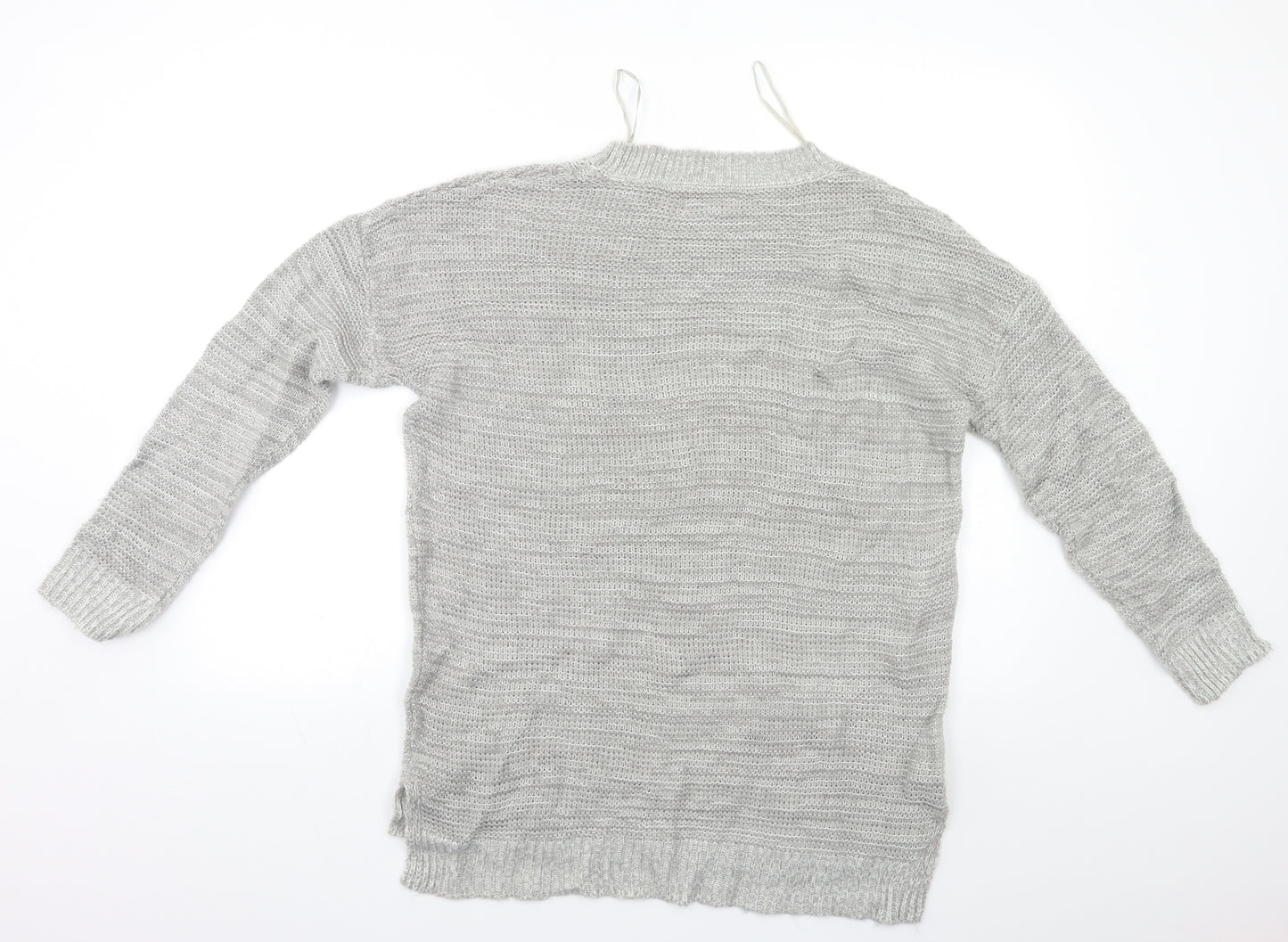 Papaya Womens Grey   Pullover Jumper Size M