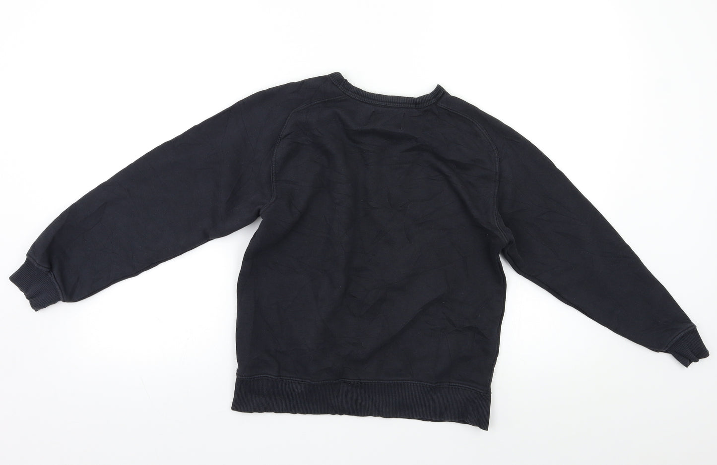 Zara Boys Black   Pullover Sweatshirt Size 9-10 Years