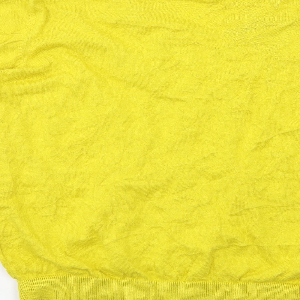 Primark Womens Yellow   Cardigan Jumper Size XL