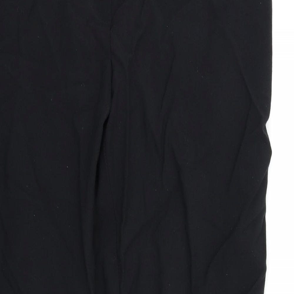 M&S Womens Black   Trousers  Size 10 L26 in