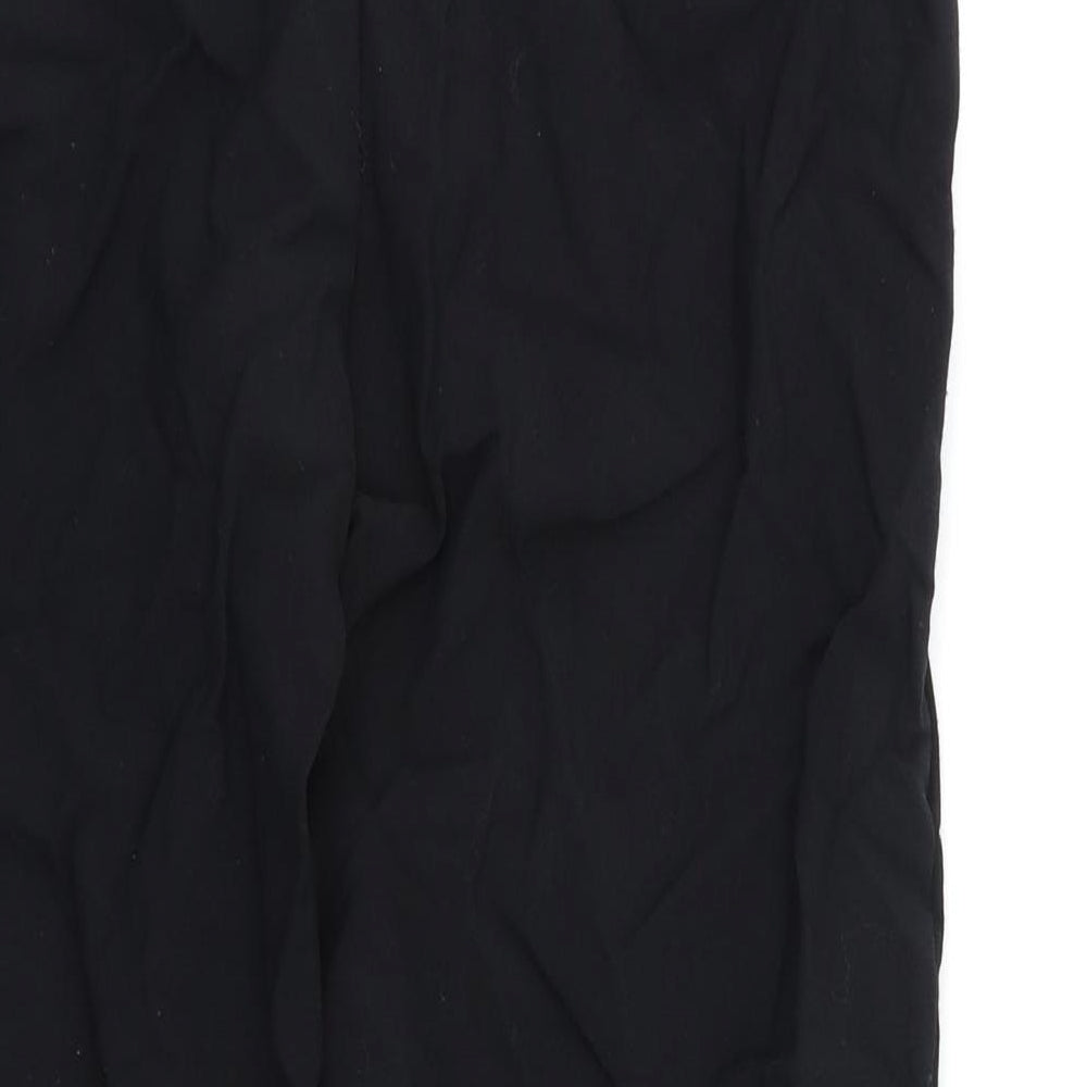 M&S Womens Black   Trousers  Size 10 L26 in