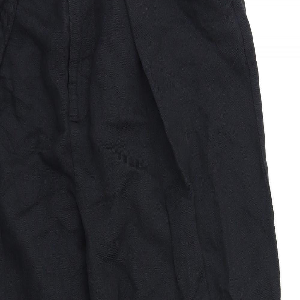 Prew Womens Black   Trousers  Size 10 L24 in