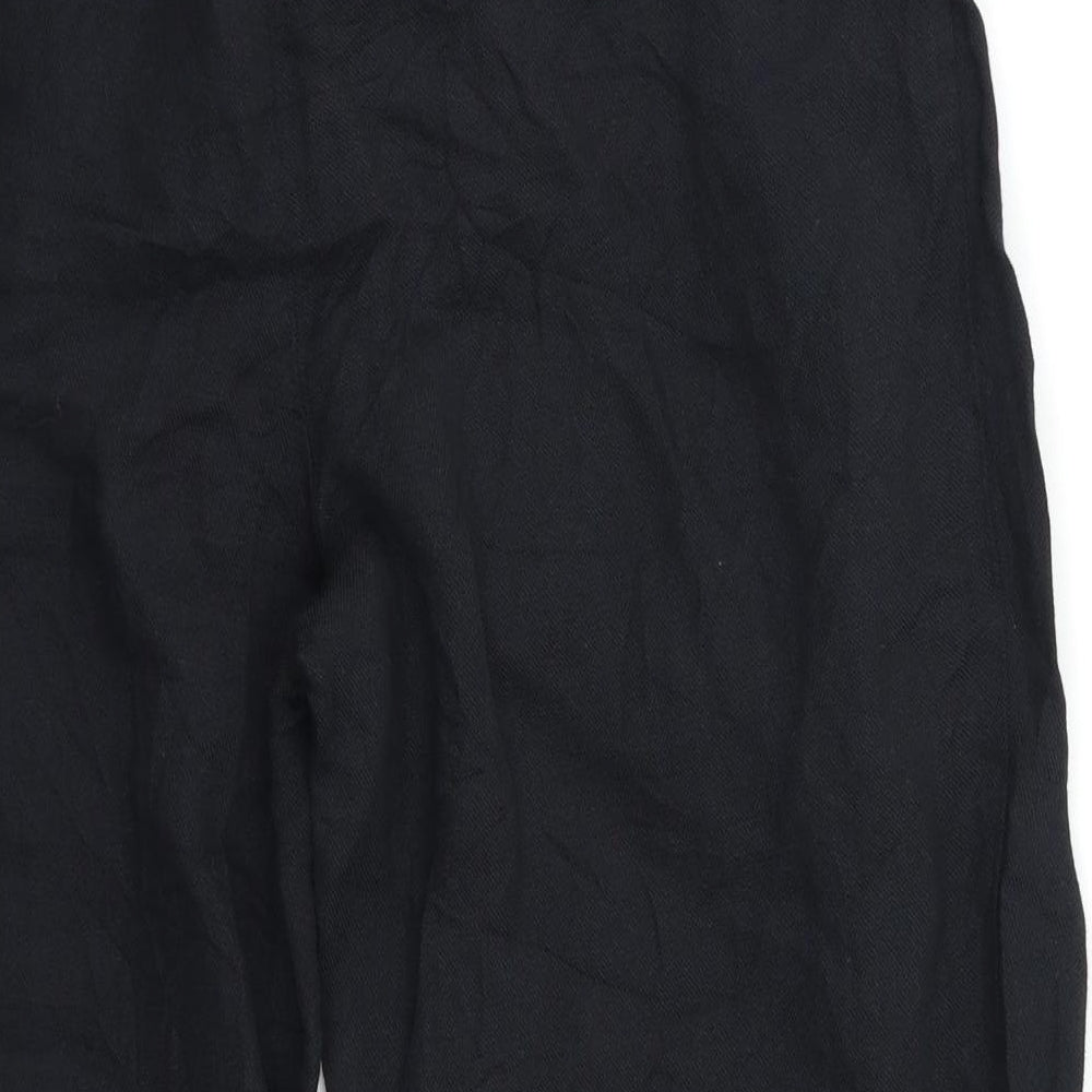 Prew Womens Black   Trousers  Size 10 L24 in