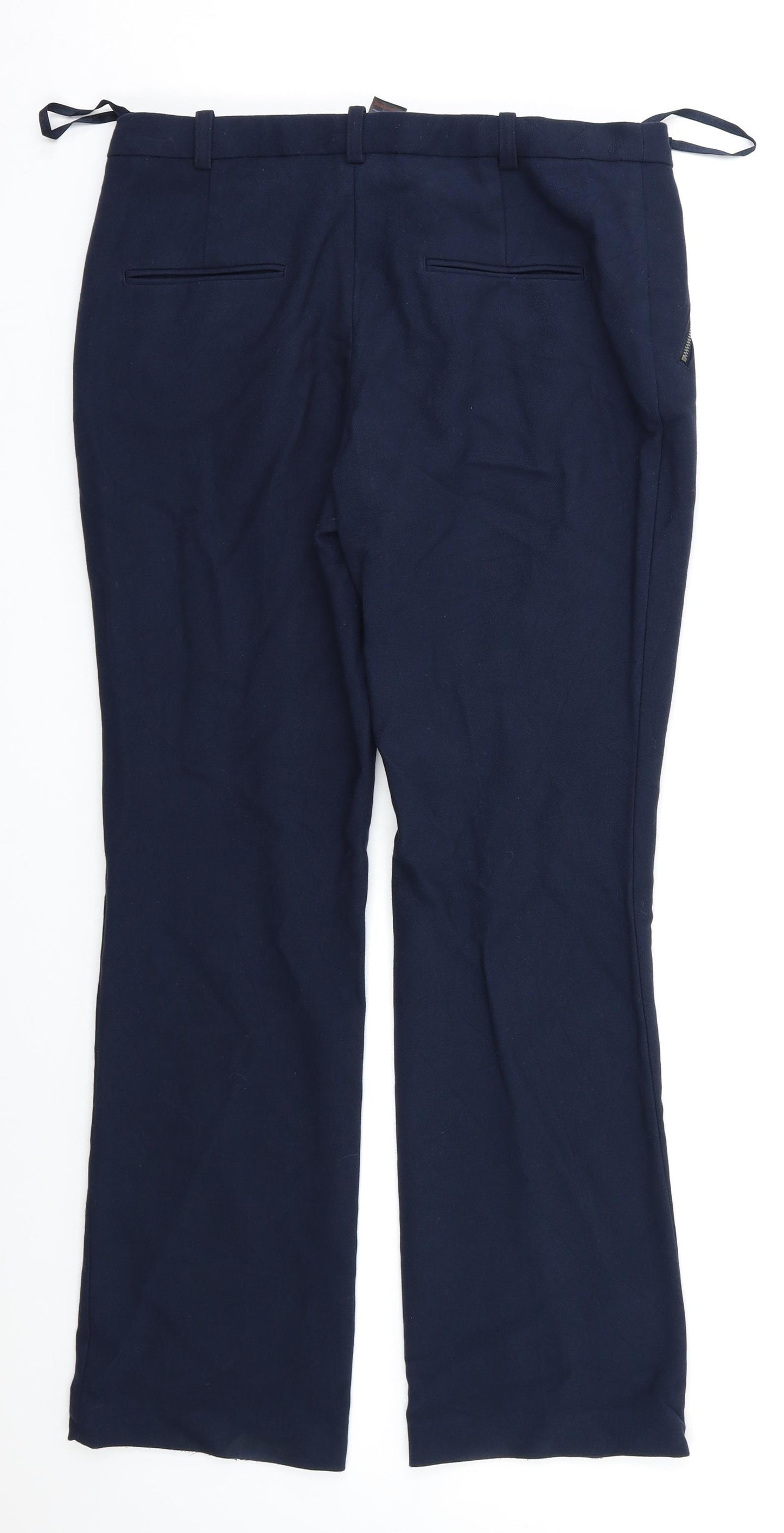 NEXT Womens Blue   Trousers  Size 12 L28 in