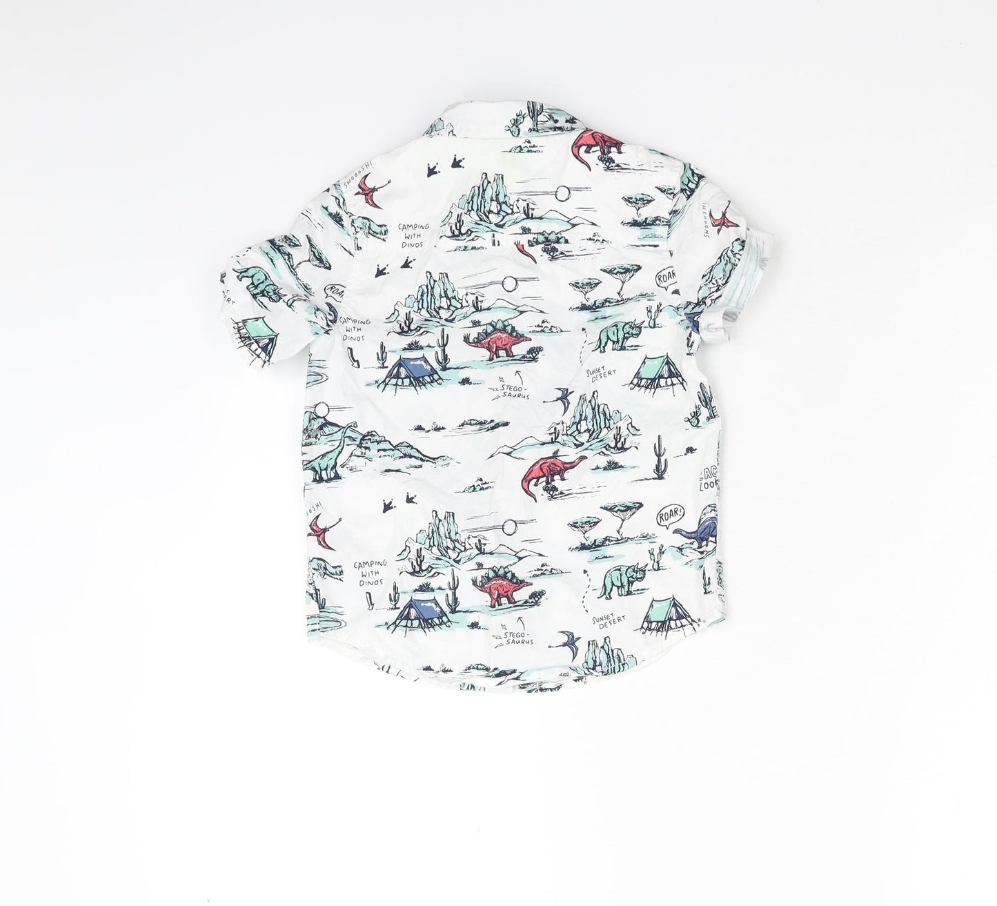 F&F Boys White   Basic Button-Up Size 4-5 Years