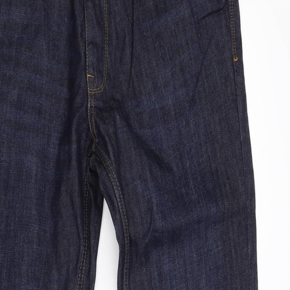 NEXT Mens Blue  Denim Straight Jeans Size 34 L33 in