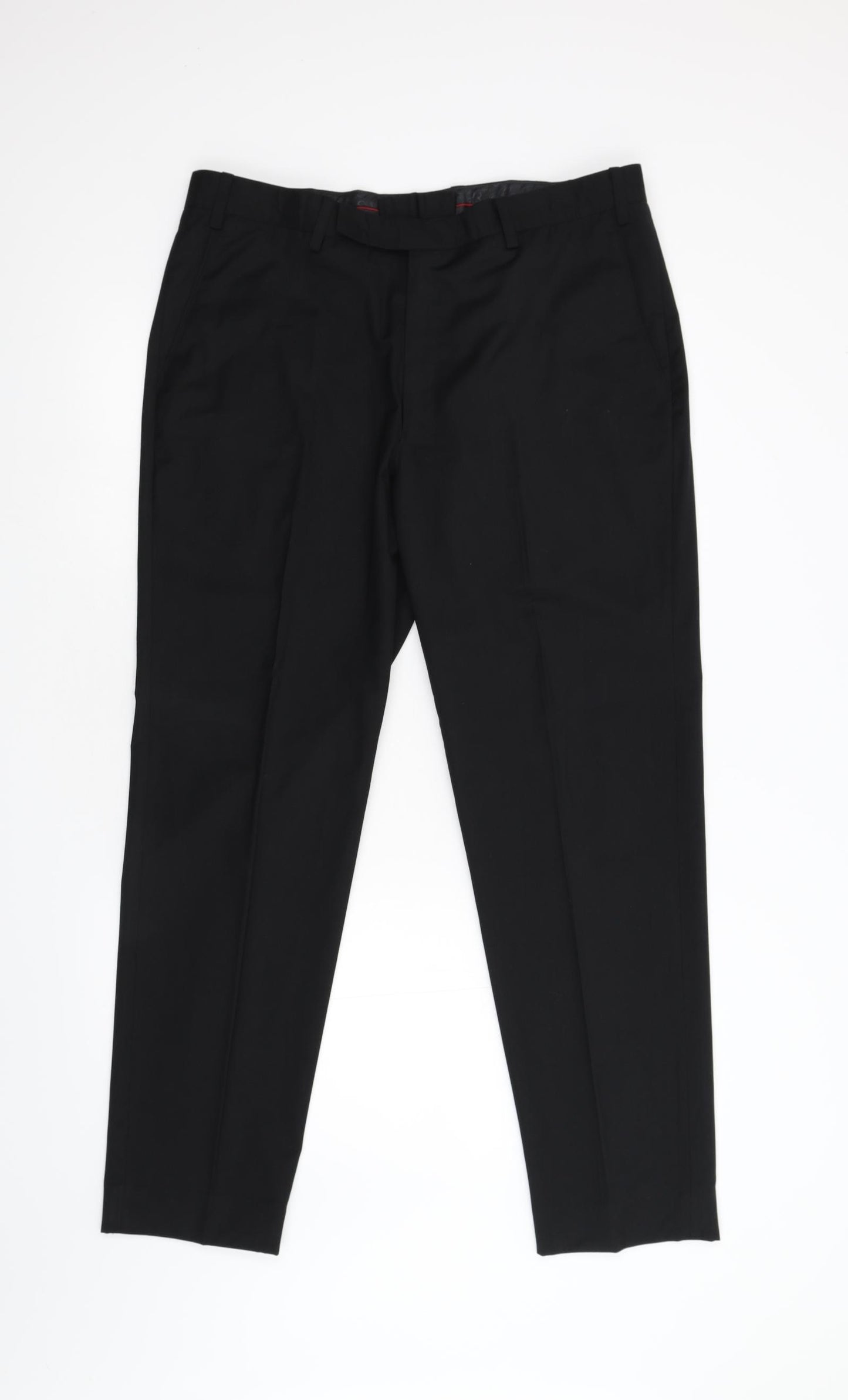 Raymond Mens Black   Trousers  Size 38 L30 in