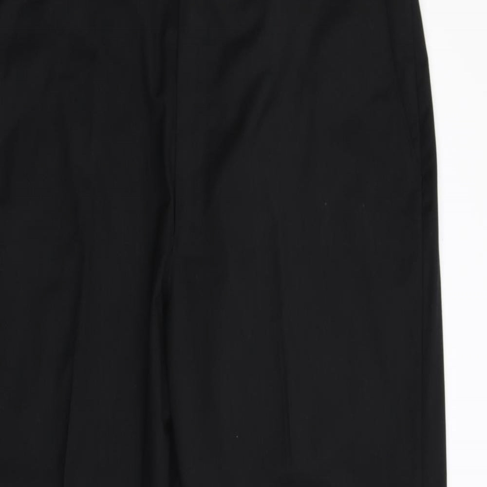 Raymond Mens Black   Trousers  Size 38 L30 in