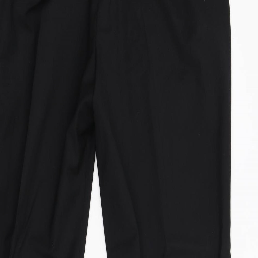Raymond Mens Black   Trousers  Size 38 L30 in