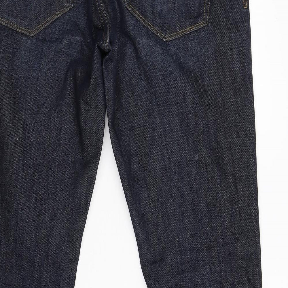 NEXT Mens Blue  Denim Straight Jeans Size 34 L33 in