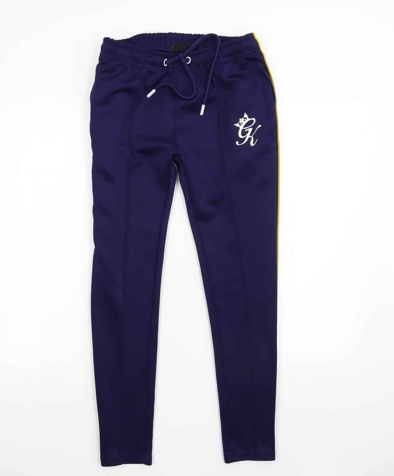 GK Womens Blue   Track Pants Trousers Size 8 L27 in