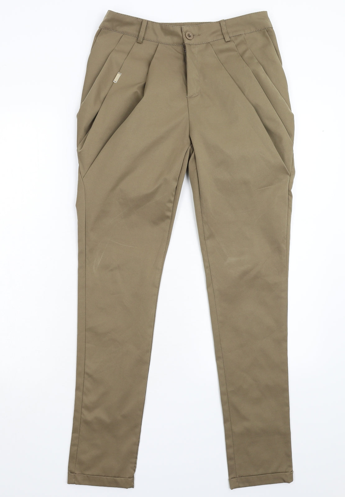 Toxiks Womens Gold   Trousers  Size S L29 in