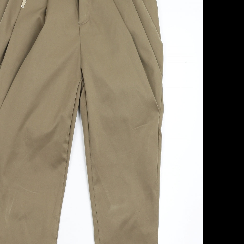Toxiks Womens Gold   Trousers  Size S L29 in