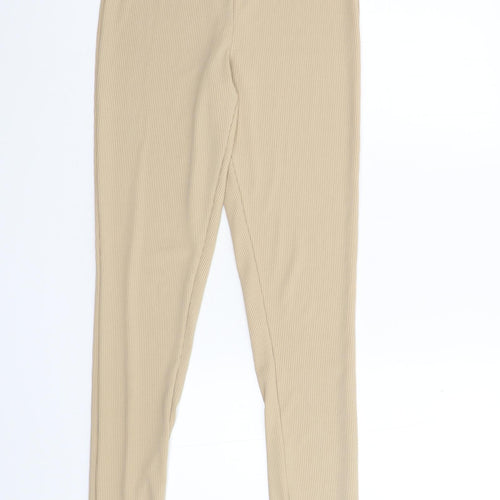 Misspap Womens Beige   Trousers  Size 6 L32 in