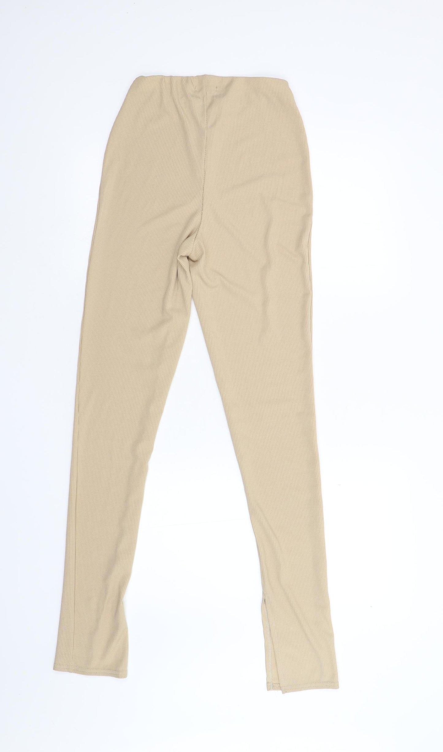Misspap Womens Beige   Trousers  Size 6 L32 in
