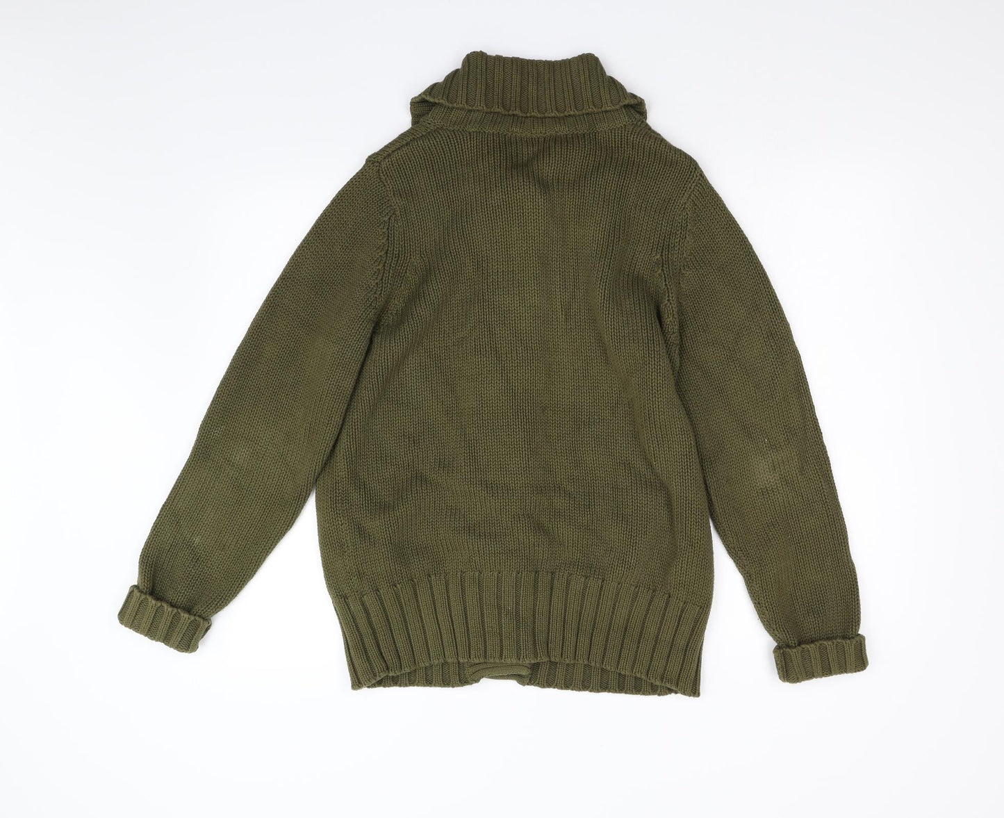 BHS Womens Green  Knit Cardigan Jumper Size 16