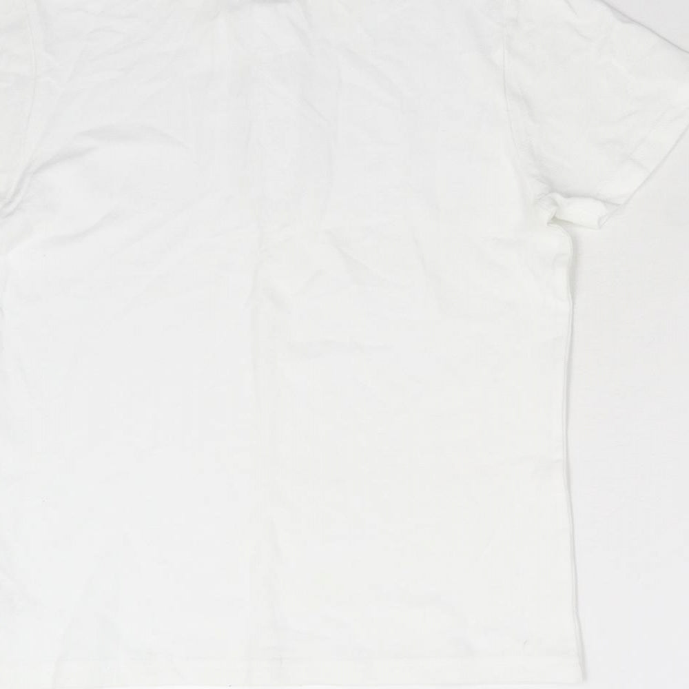 Nutmeg Boys White   Basic Polo Size 10-11 Years