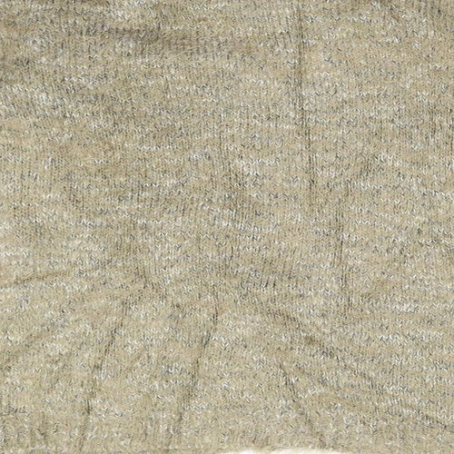 TU Womens Beige  Knit Pullover Jumper Size 12