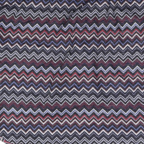 Klass Womens Multicoloured Striped  Basic Blouse Size M