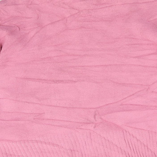 Gorgeous Womens Pink  Knit Full Zip Jumper Size L