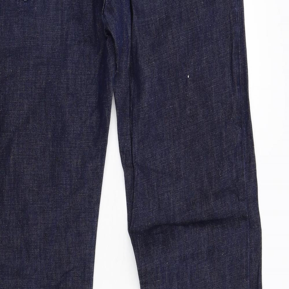 Hugh Boss Mens Blue  Denim Straight Jeans Size 32 L34 in