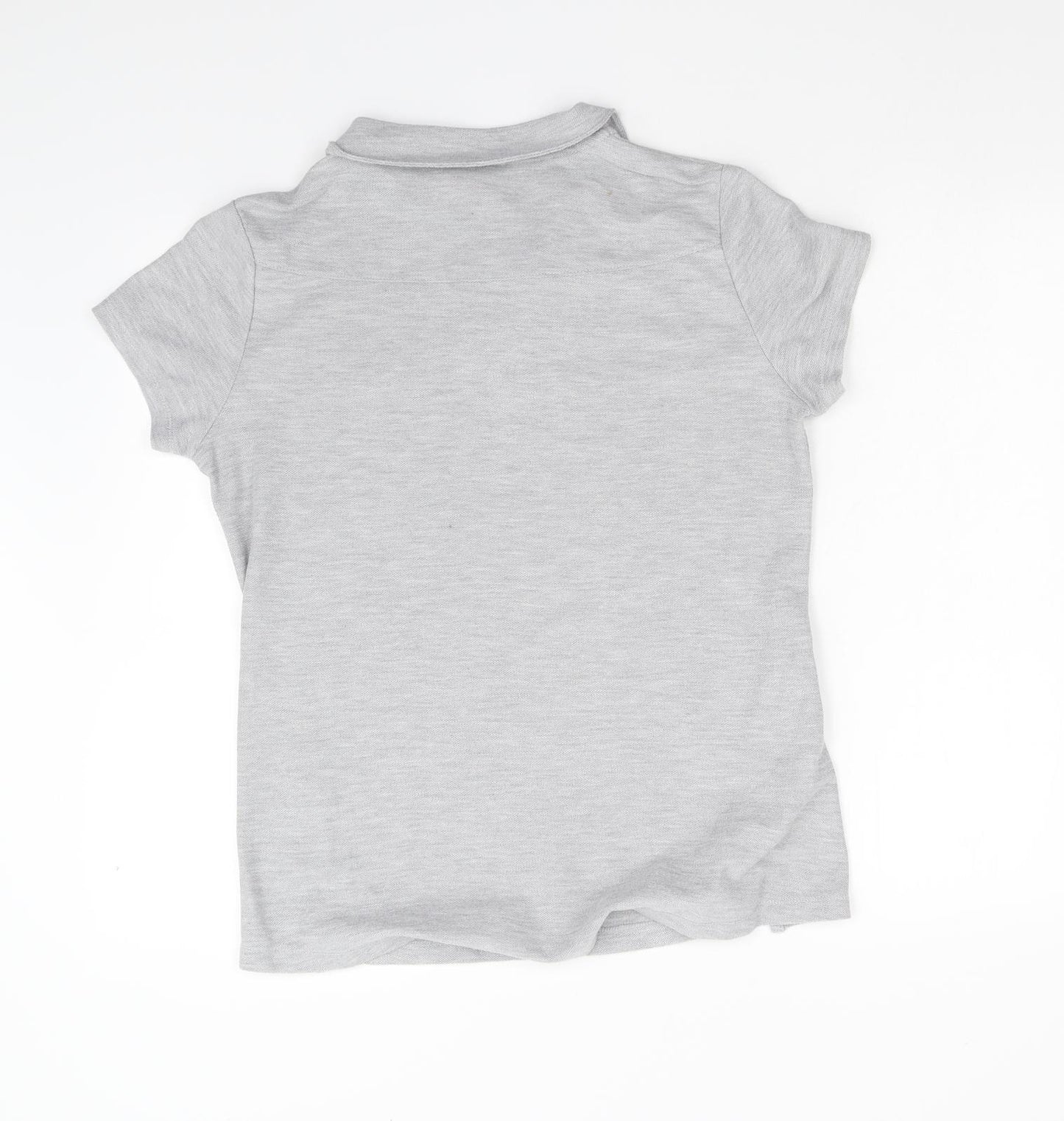 LA Gear Womens Grey   Basic Polo Size 16
