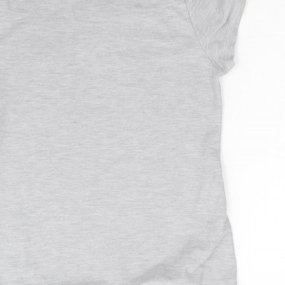 LA Gear Womens Grey   Basic Polo Size 16