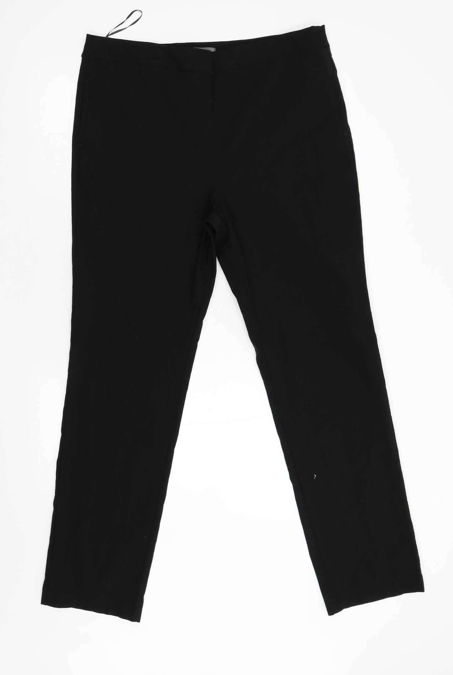Papaya Womens Black   Trousers  Size 16 L30 in