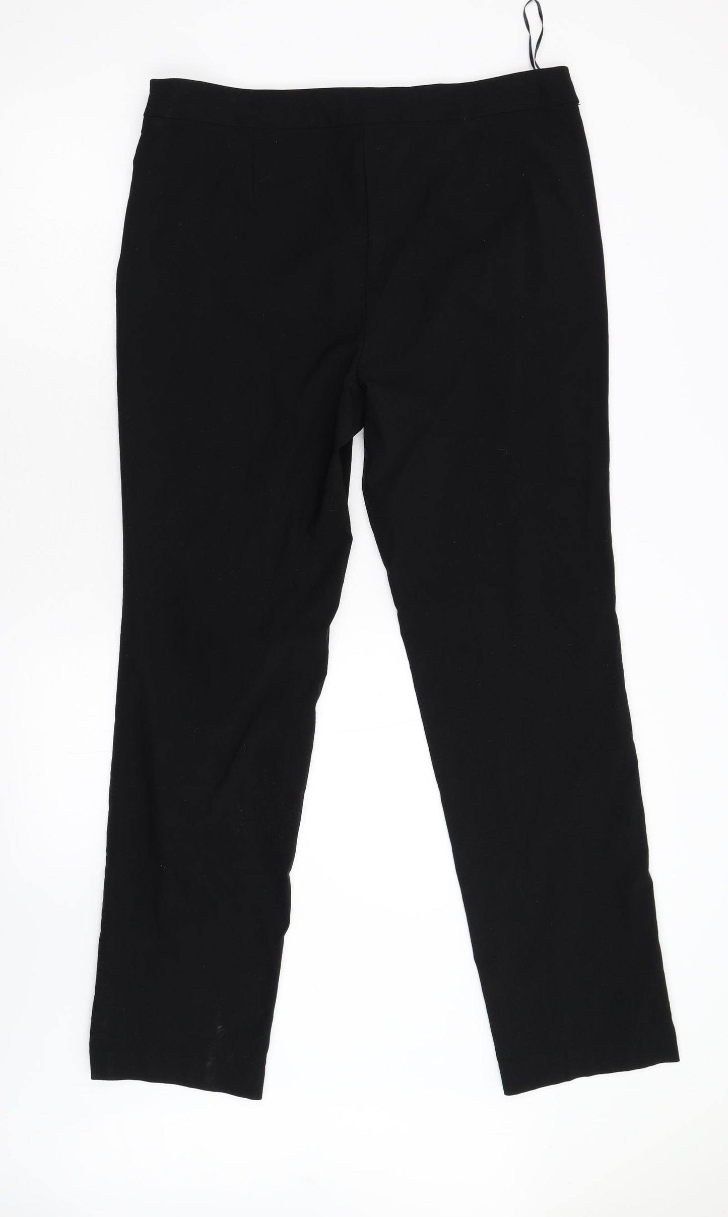 Papaya Womens Black   Trousers  Size 16 L30 in