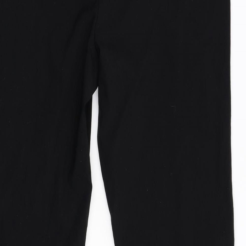 Papaya Womens Black   Trousers  Size 16 L30 in