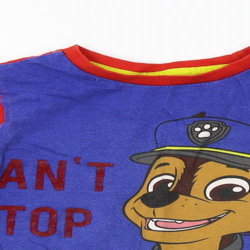 pep co Boys Blue    Pyjama Top Size 3-4 Years  - paw patrol