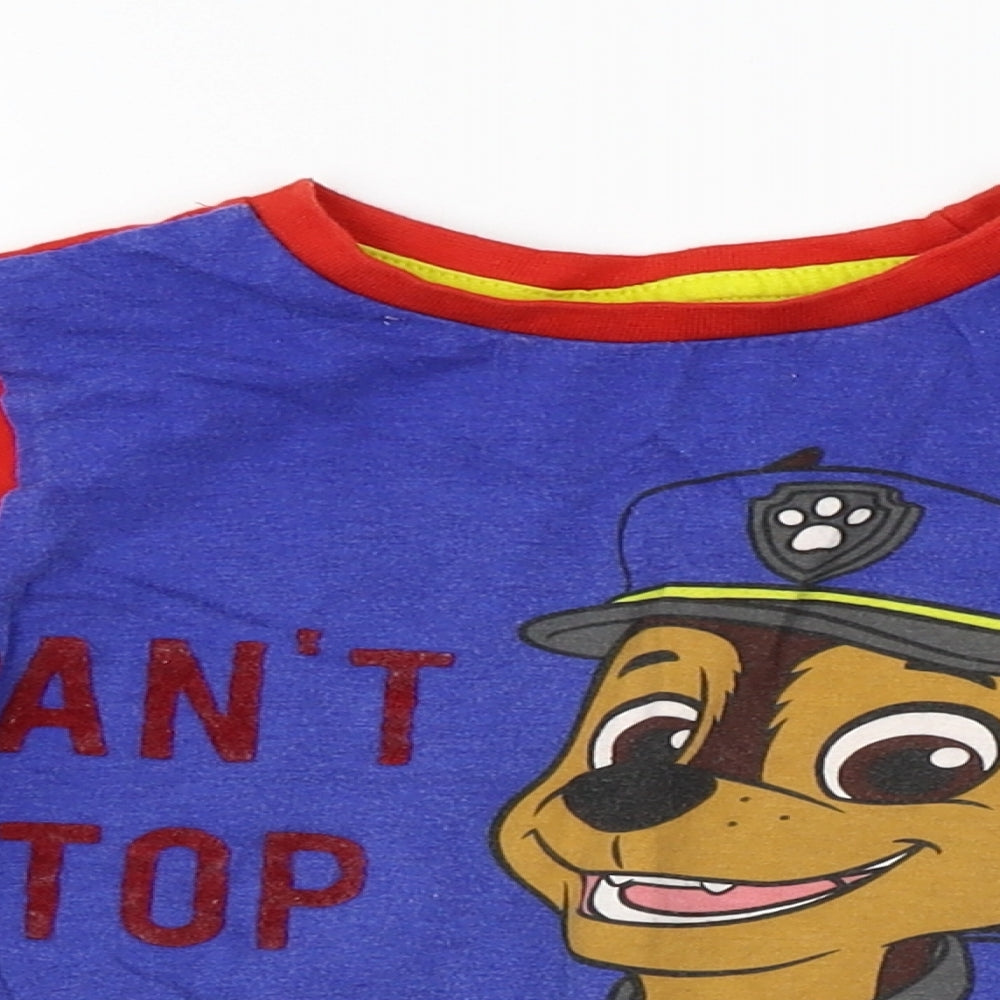 pep co Boys Blue    Pyjama Top Size 3-4 Years  - paw patrol