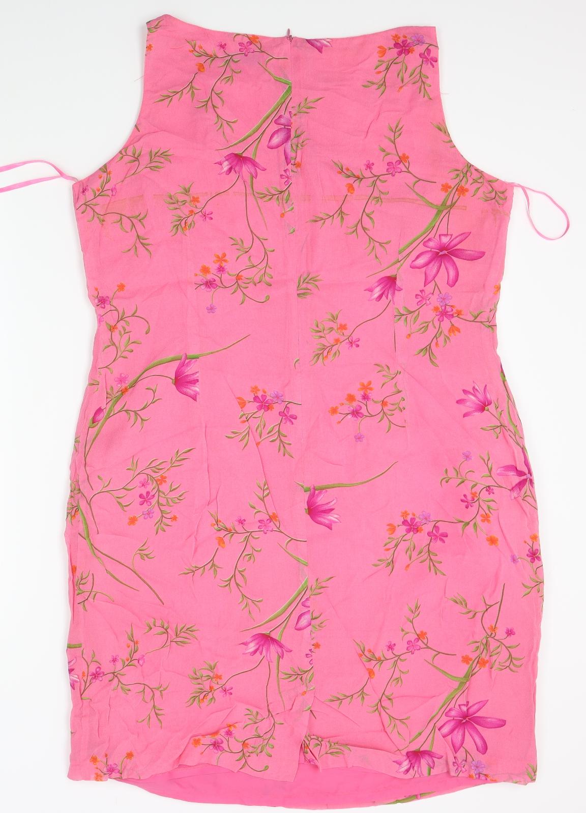 Your 6th sense Womens Pink Floral  A-Line  Size 20