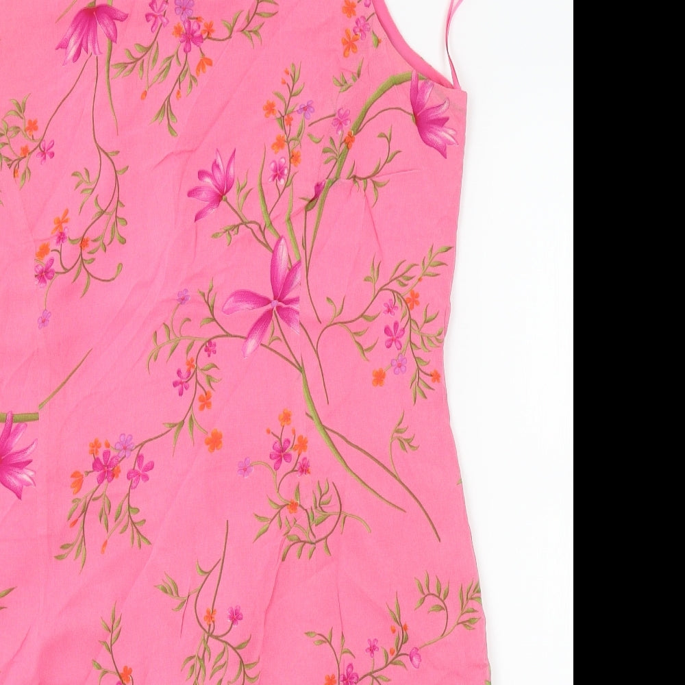 Your 6th sense Womens Pink Floral  A-Line  Size 20