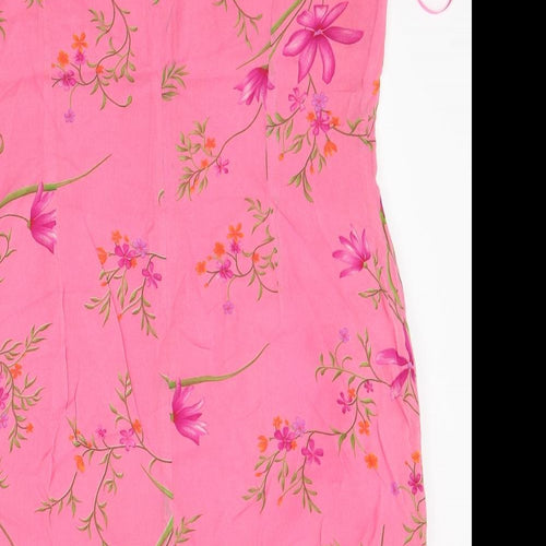 Your 6th sense Womens Pink Floral  A-Line  Size 20