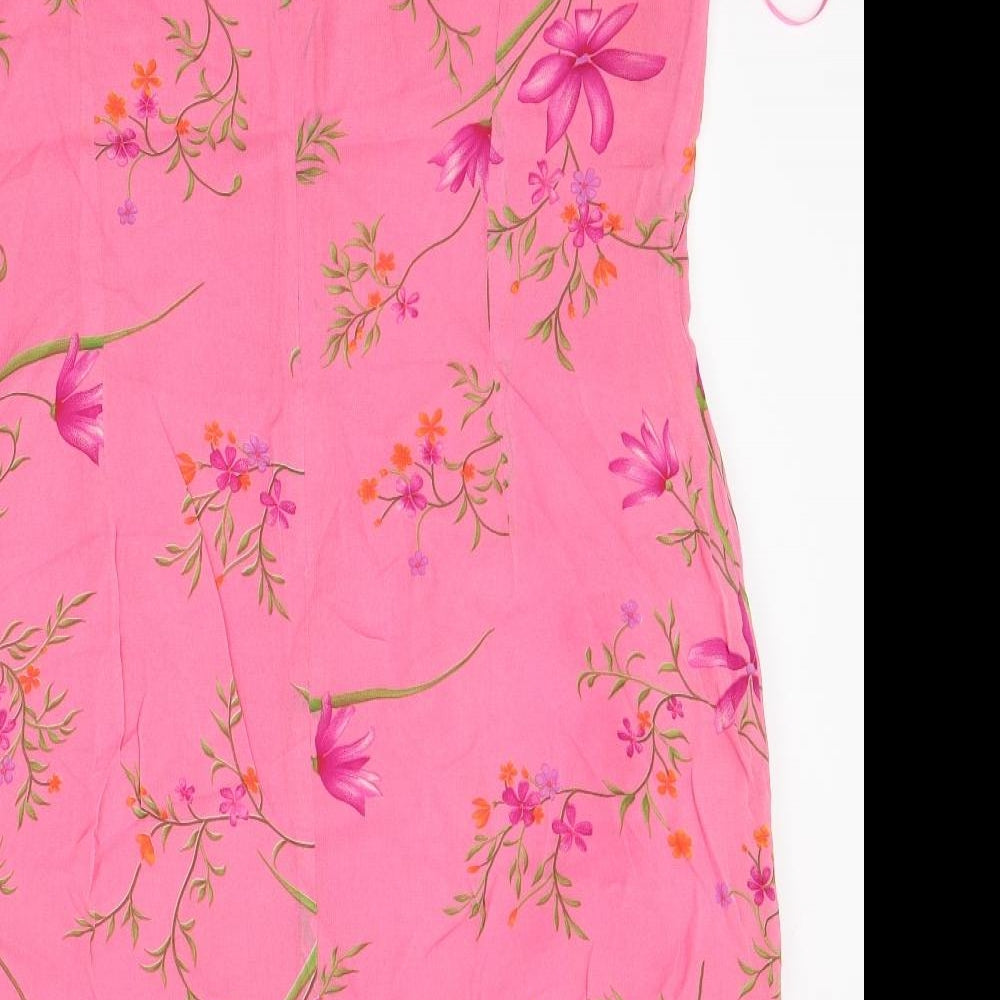 Your 6th sense Womens Pink Floral  A-Line  Size 20