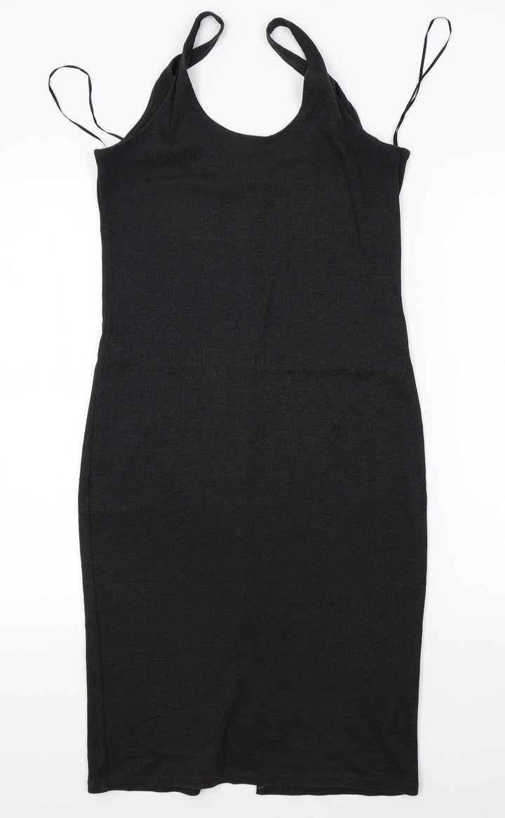 OVS Womens Grey Pencil Dress Size 12