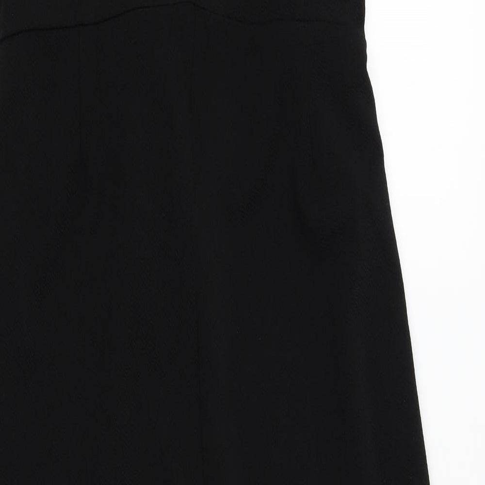 Janina Womens Black   Playsuit One-Piece Size 16 L26 in