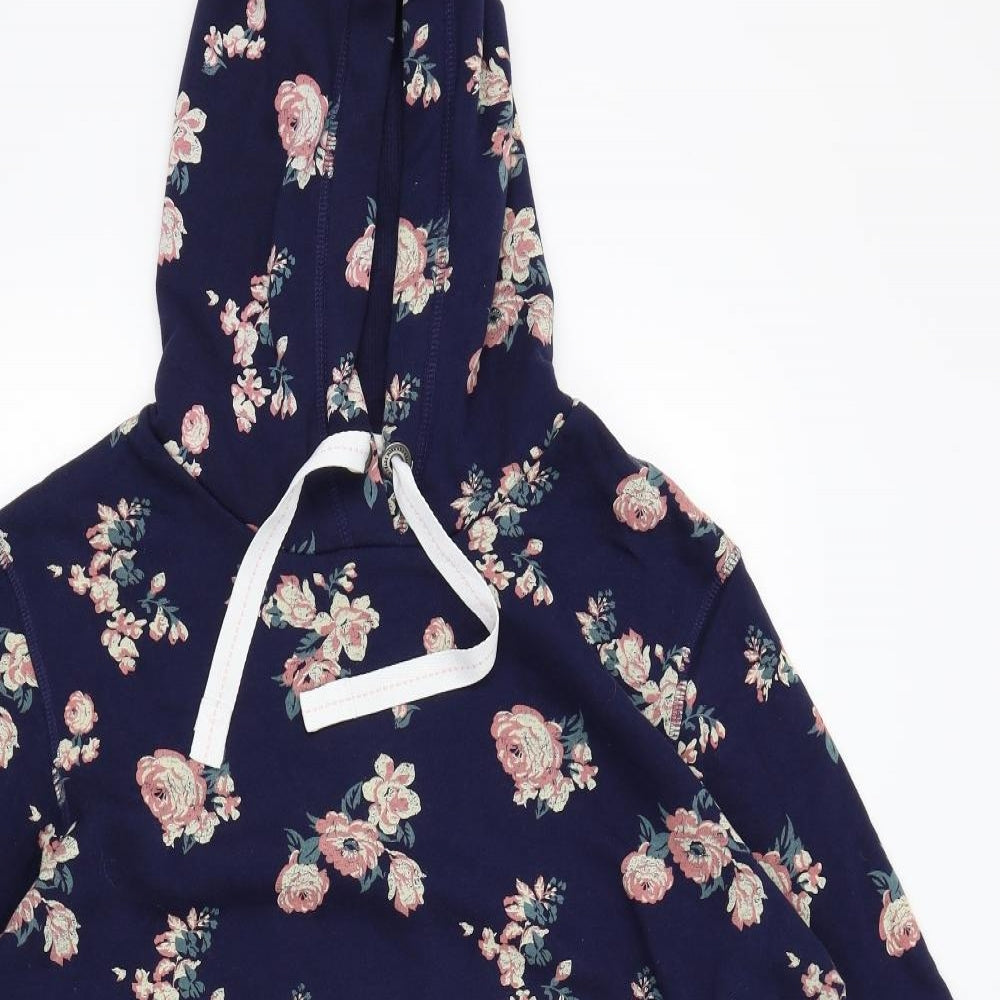 ESMARA Womens Blue Floral  Jumper Dress  Size L  - hoodie dress