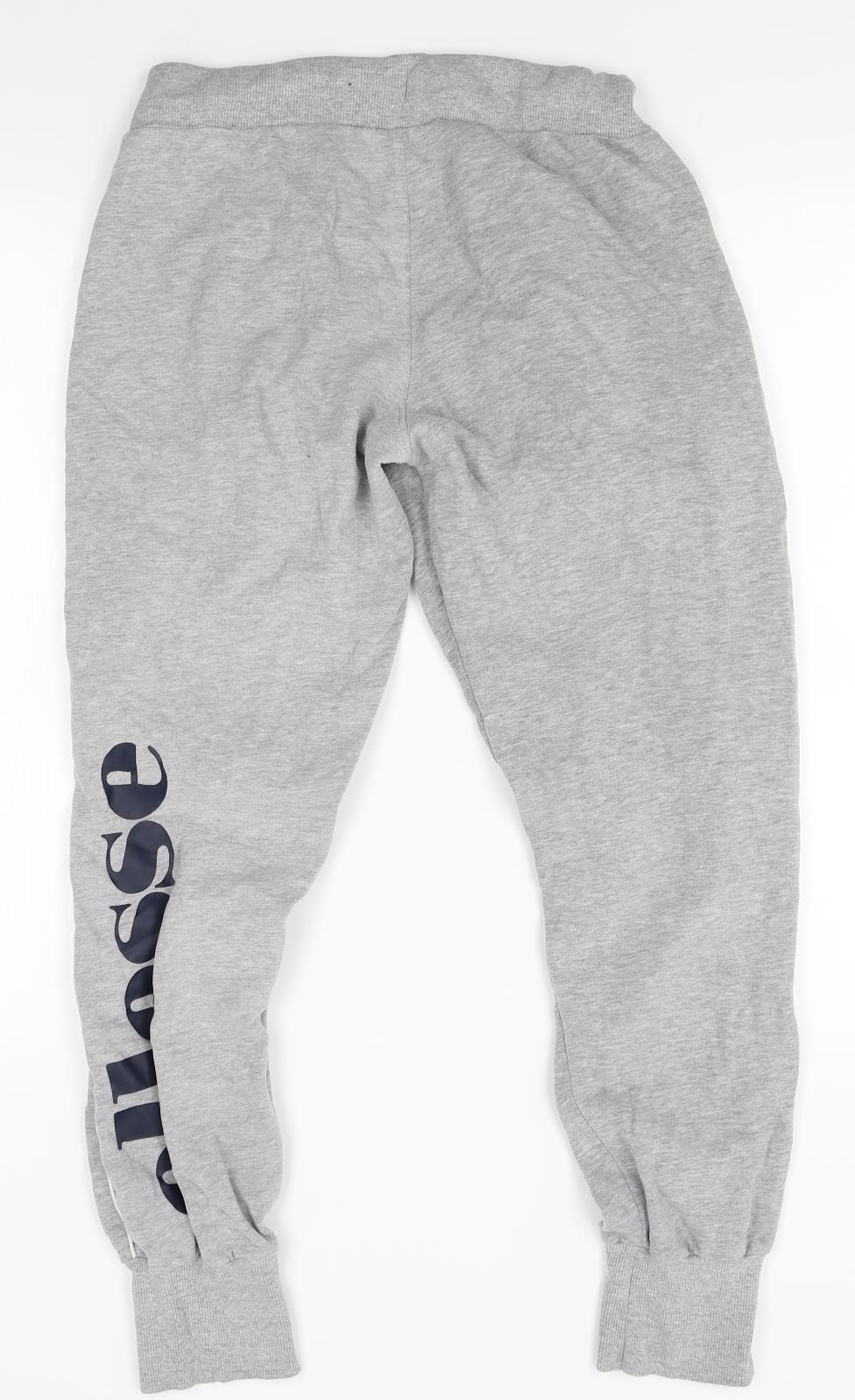 ellesse Womens Grey   Jogger Trousers Size 8 L25 in